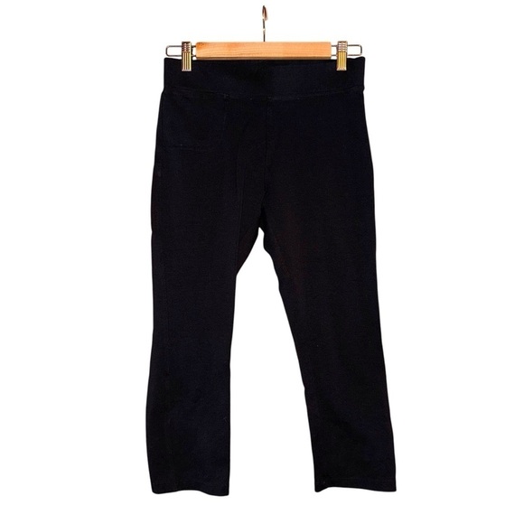 American Giant Pants - AMERICAN GIANT No BS Ponte Slim Pants Mid Rise Crop Leggings Black Size 2 Petite